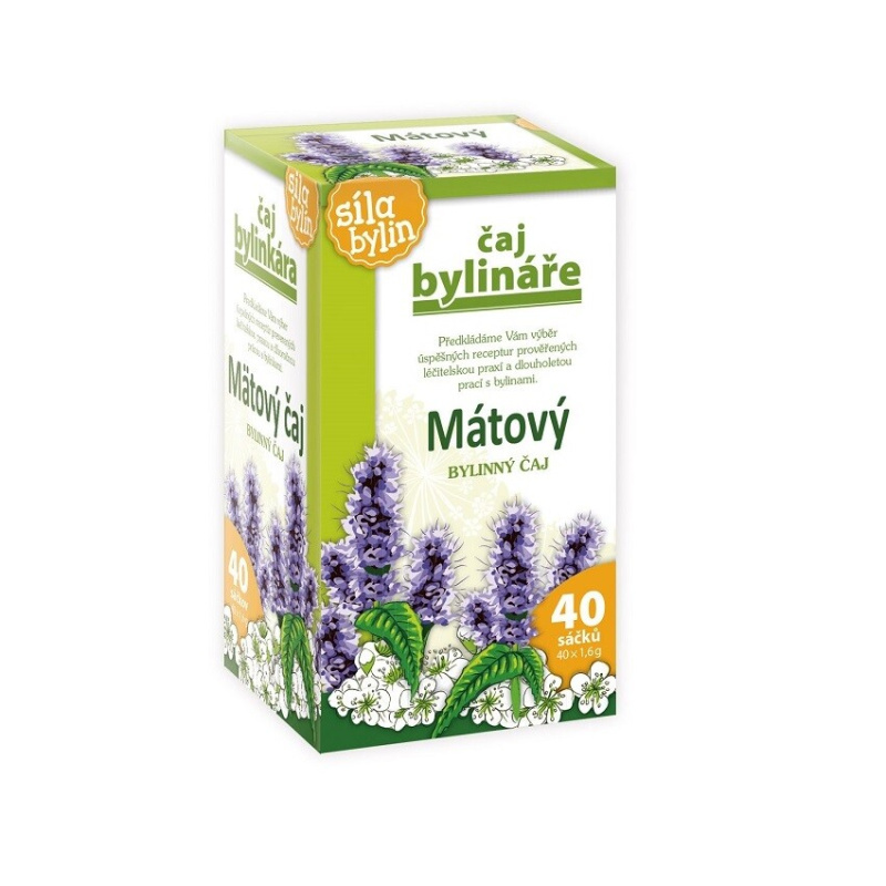 BYLINÁŘ Mátový bylinný čaj 40x1.6 g