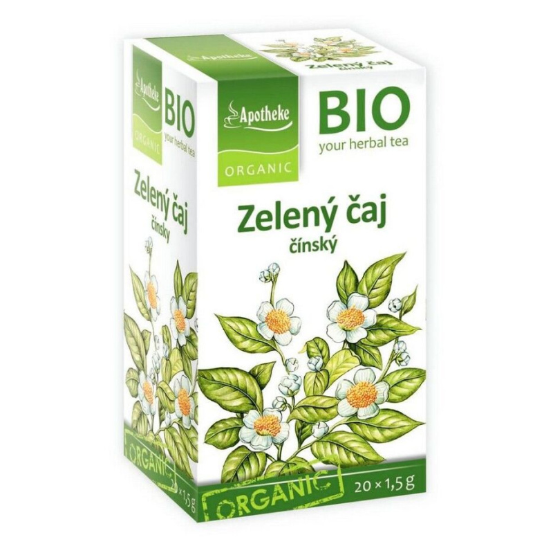 APOTHEKE Zelený čaj BIO 20 sáčků