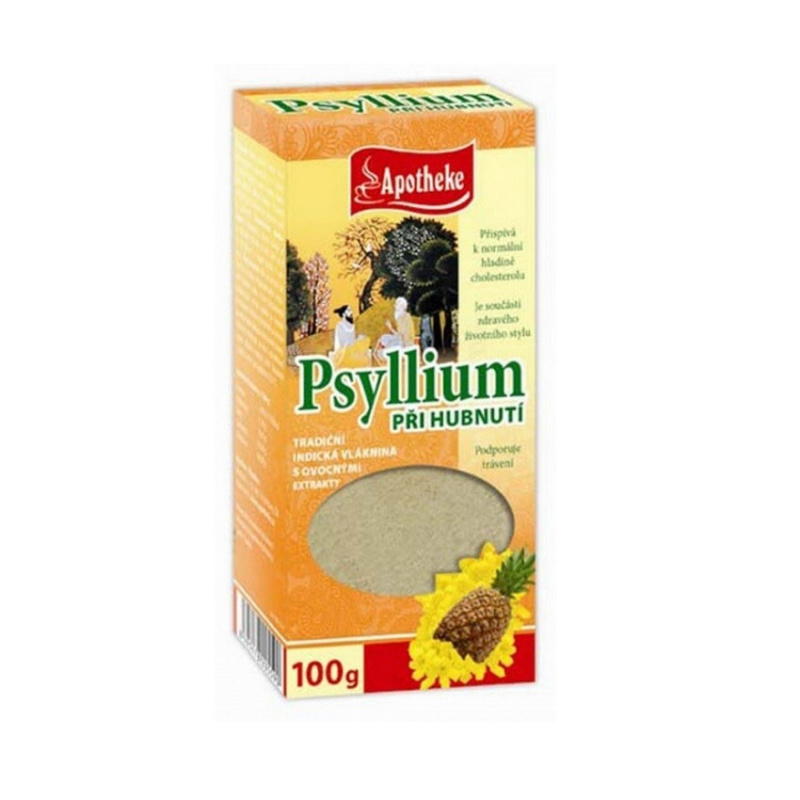APOTHEKE Psyllium při hubnutí s ananasem 100 g
