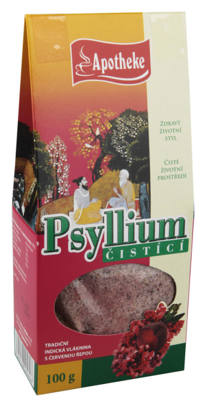 Apotheke Psyllium čisticí s červenou řepou 100g