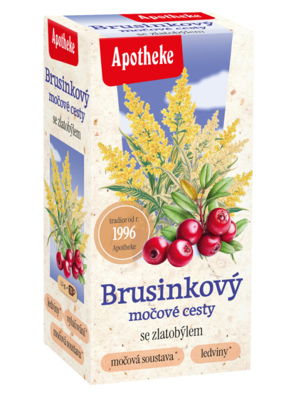 APOTHEKE Brusinkový čaj 20 sáčků