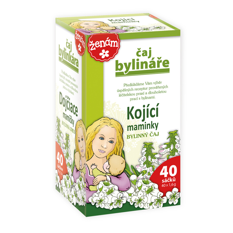 BYLINÁŘ Čaj pro kojící maminky 40x1,6 g
