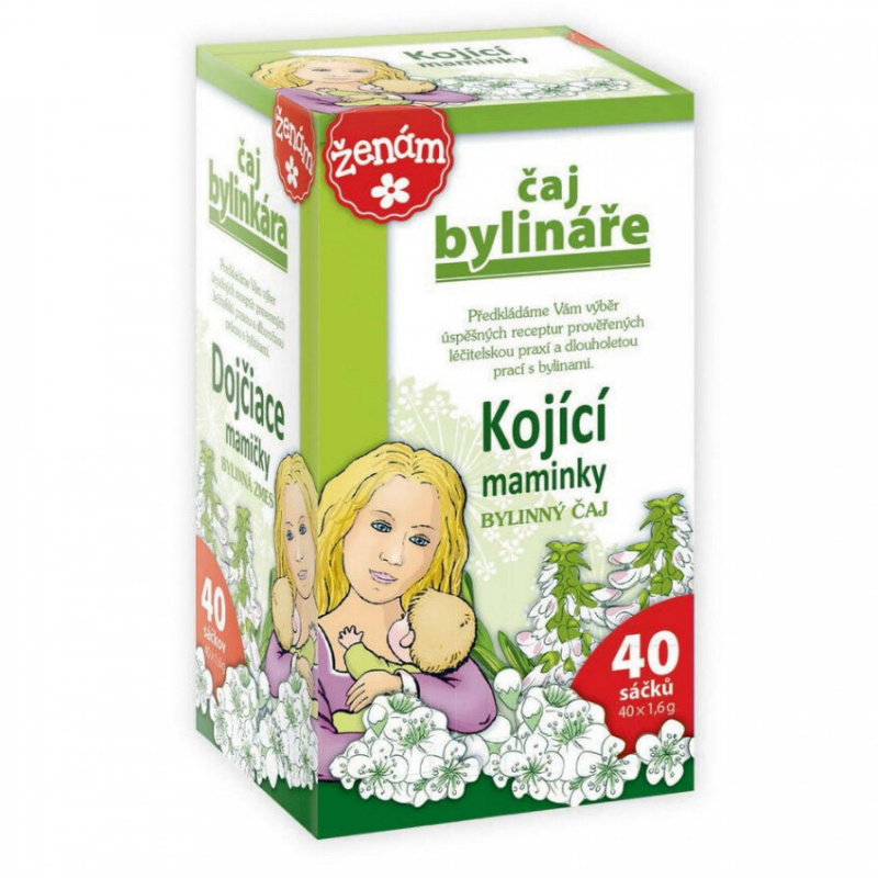 BYLINÁŘ Čaj pro kojící maminky 40x1,6 g