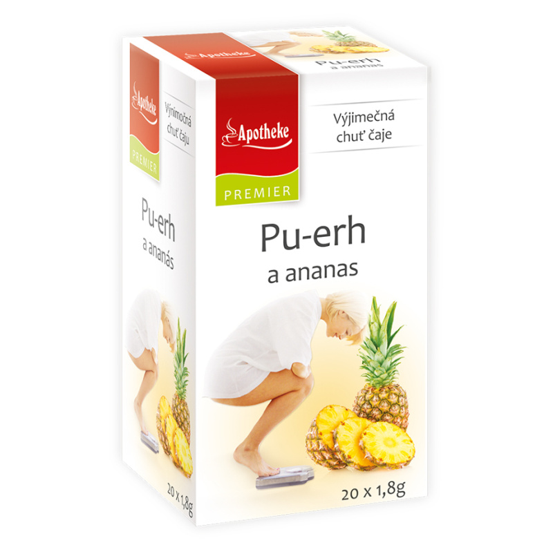 APOTHEKE Pu-erh a ananas 20 sáčků