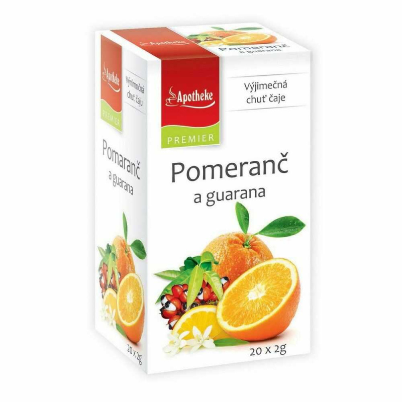 APOTHEKE Pomeranč a guarana 20x2 g