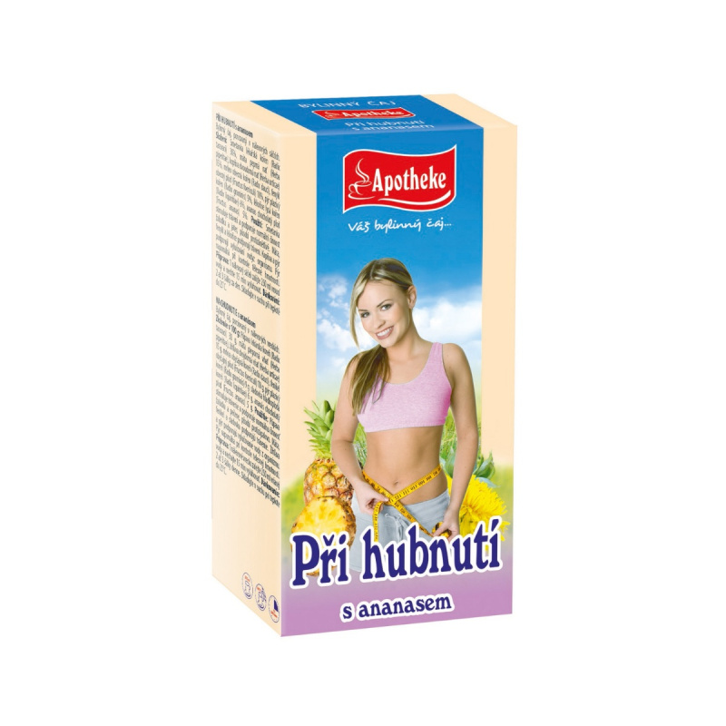 APOTHEKE Při hubnutí s ananasem čaj 20 sáčků