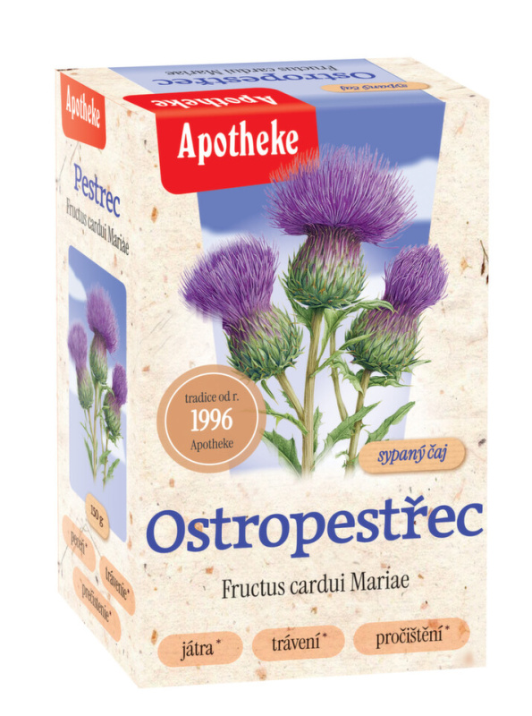 APOTHEKE Ostropestřec mariánský plod sypaný 150 g