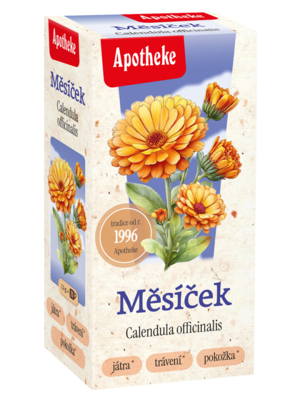 APOTHEKE Měsíček lékařský čaj 20 sáčků