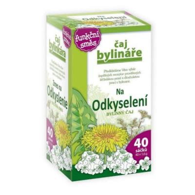BYLINÁŘ Bylinný čaj na odkyselení organismu 40x1.6 g