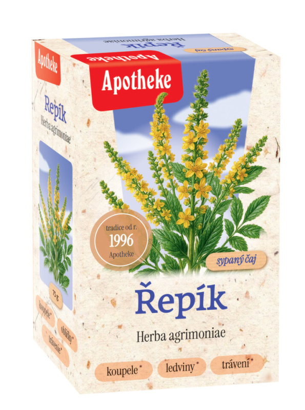 APOTHEKE Řepík lékařský nať sypaný čaj 75 g