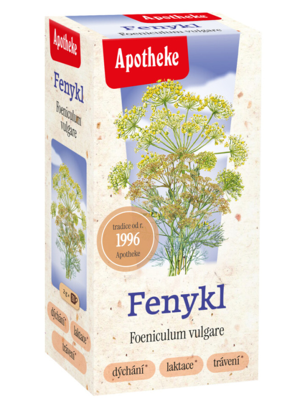 APOTHEKE Fenykl čaj 20x2 g