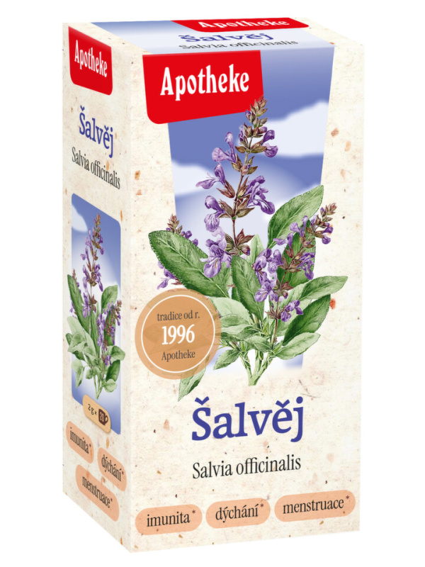 APOTHEKE Šalvěj čaj 20 sáčků