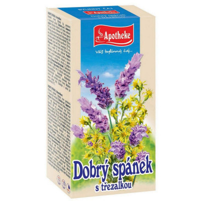 APOTHEKE Dobrý spánek s třezakou 20 sáčků