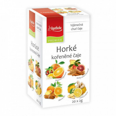 APOTHEKE Horké kořeněné čaje 4v1 20x2 g