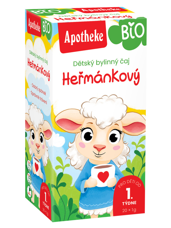 APOTHEKE Dětský čaj BIO heřmánkový 20 sáčků