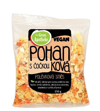 GREEN APOTHEKE Polévková směs pohanková s čočkou 150 g