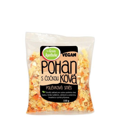 GREEN APOTHEKE Polévková směs pohanková s čočkou 150 g