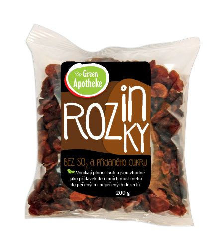GREEN APOTHEKE Rozinky nesířené 200 g