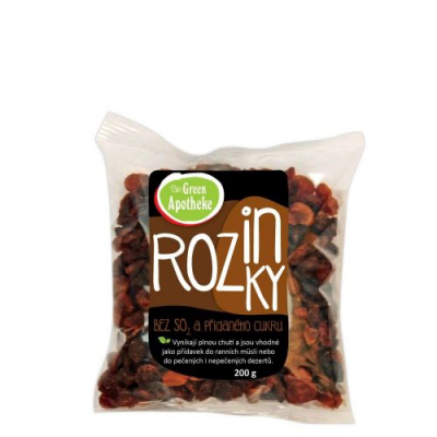 GREEN APOTHEKE Rozinky nesířené 200 g