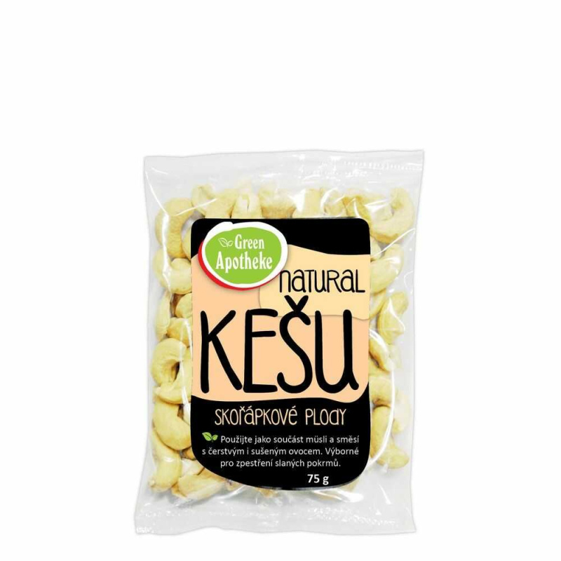 GREEN APOTHEKE Kešu natural 75 g