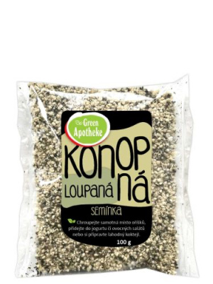 Green Apotheke Konopná semínka loupaná 100 g