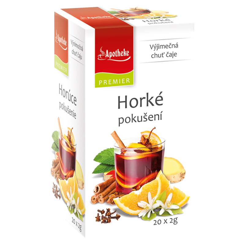 APOTHEKE Horké pokušení čaj 20x2 g