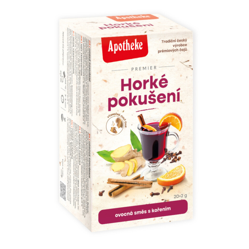 APOTHEKE Horké pokušení čaj 20x2 g