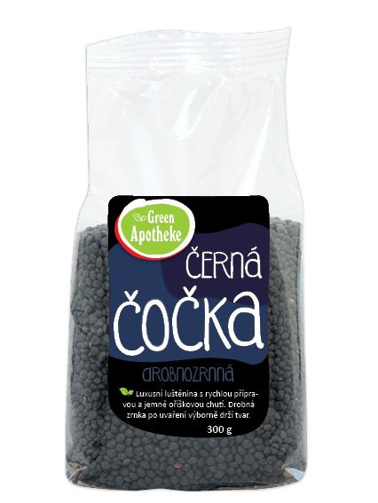 GREEN APOTHEKE Čočka černá 300 g