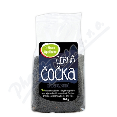 GREEN APOTHEKE Čočka černá 300 g
