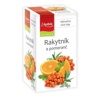 APOTHEKE Rakytník a pomeranč 20x2g