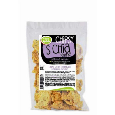 GREEN APOTHEKE Chipsy s chia a rozmarýnem 100 g