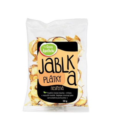 GREEN APOTHEKE Jablka plátky 50 g