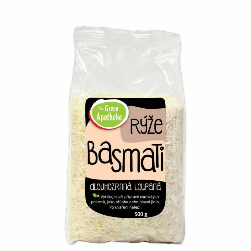 GREEN APOTHEKE Rýže basmati loupaná bílá 500 g
