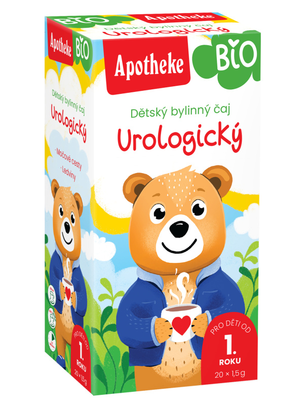 APOTHEKE Dětský čaj urologický BIO 20 sáčků