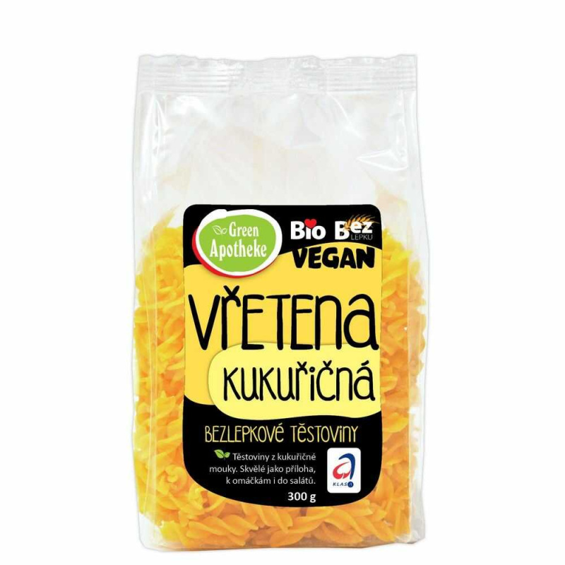 GREEN APOTHEKE Vřetena kukuřičná bez lepku 300 g BIO