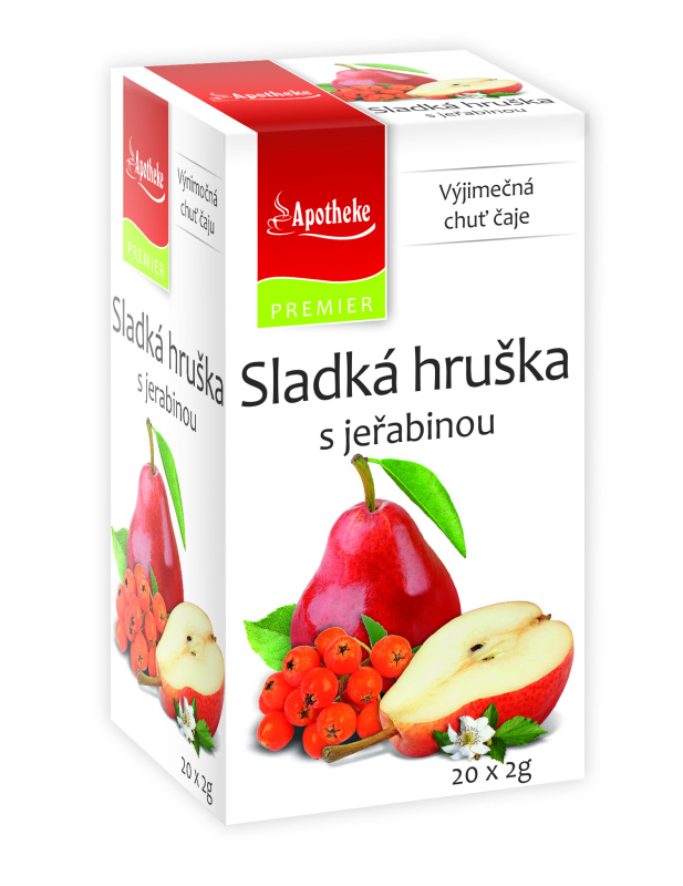 APOTHEKE Sladká hruška s jeřabinou 20 sáčků