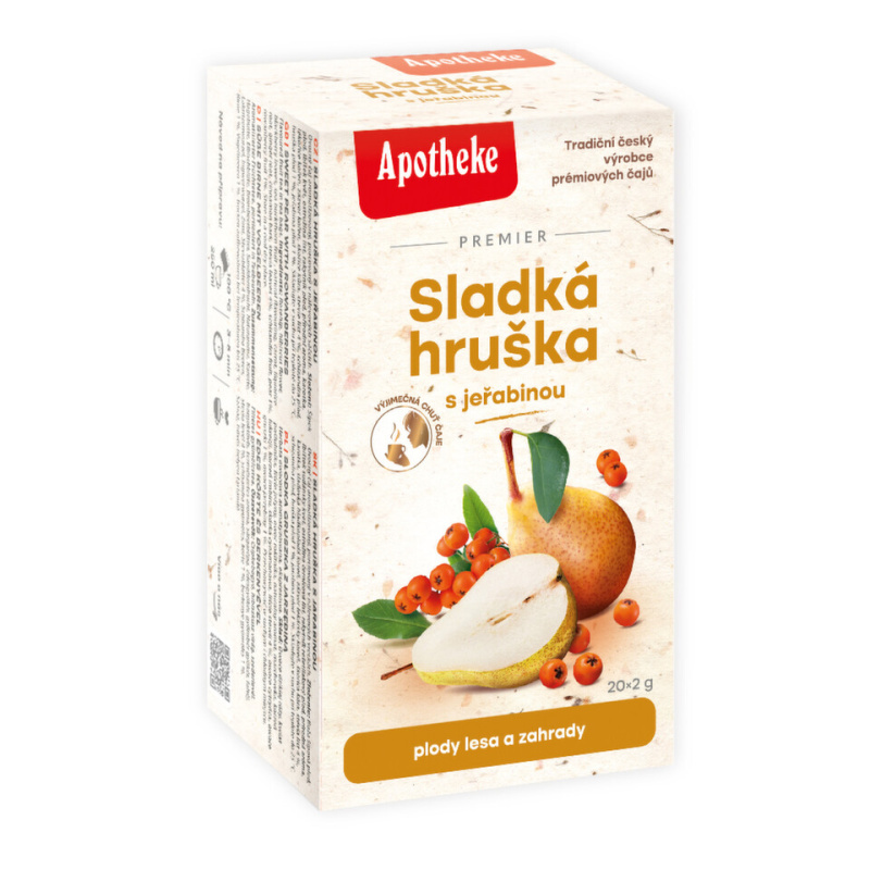 APOTHEKE Sladká hruška s jeřabinou 20 sáčků