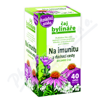 BYLINÁŘ Bylinný čaj Na imunitu a dýchací cesty 40x1,6 g