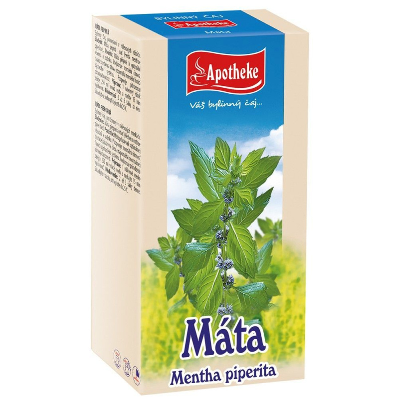 APOTHEKE Máta peprná čaj 20 sáčků