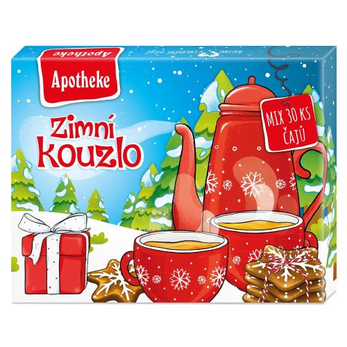 APOTHEKE Dárková kolekce čajů Zimní kouzlo 30 sáčků
