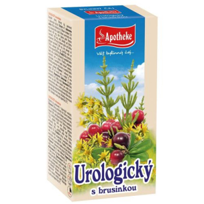 APOTHEKE Urologický čaj s brusinkou 20x 1,5 g sáčků