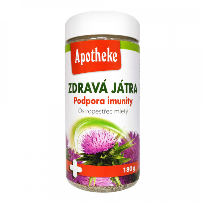APOTHEKE Zdravá játra Ostropestřec mletý 180 g