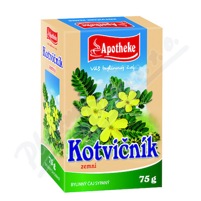 APOTHEKE Kotvičník zemní nať sypaný čaj 75 g