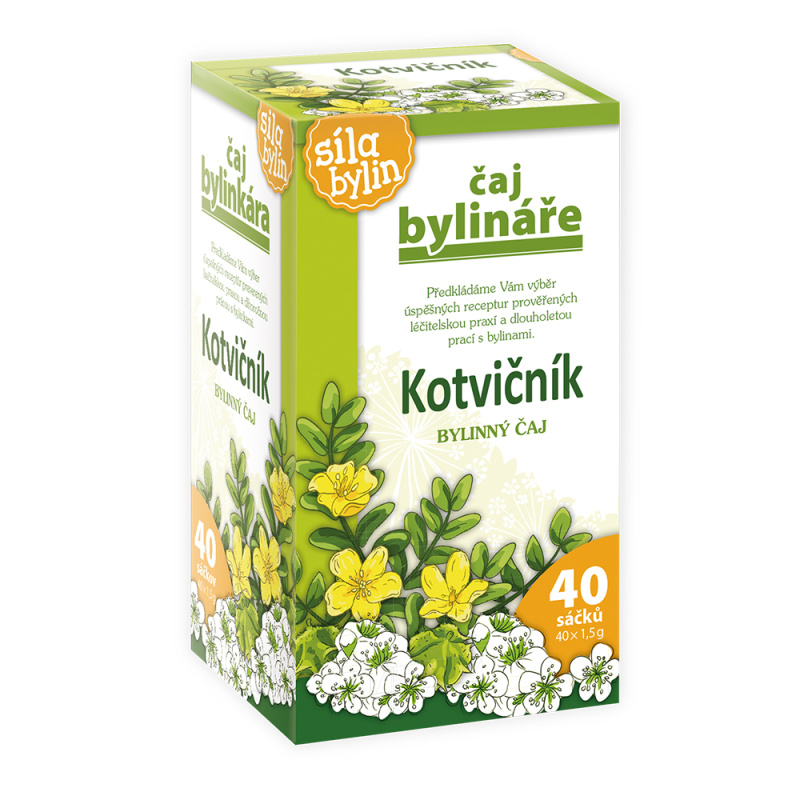 APOTHEKE Čaj bylináře Kotvičník 40 sáčků