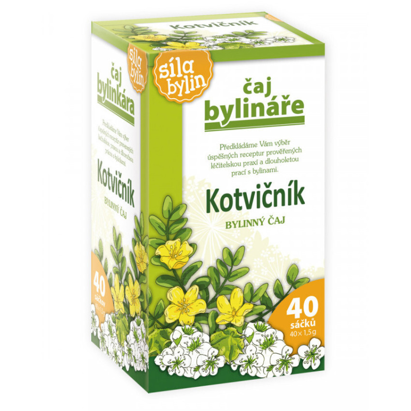APOTHEKE Čaj bylináře Kotvičník 40 sáčků