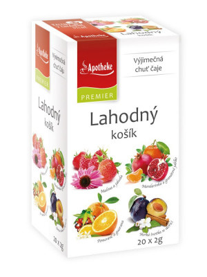APOTHEKE Lahodný košík variace čajů 4 v 1 20 sáčků