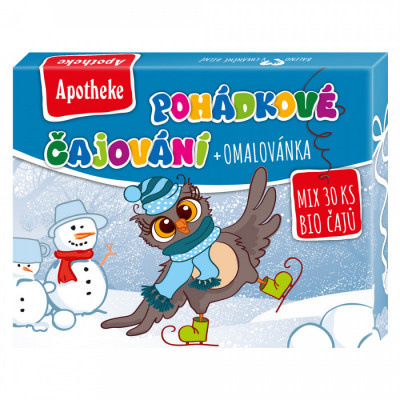 APOTHEKE Kolekce Pohádkové čajování sova BIO 30 nálevových sáčků