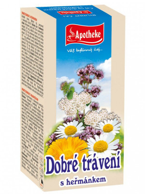 APOTHEKE Čaj na dobré trávení 20 sáčků