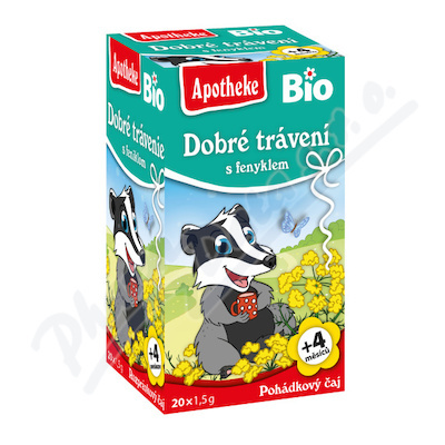 APOTHEKE Čaj dětský Dobré trávení BIO 20 sáčků