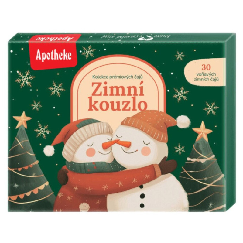 APOTHEKE Dárková kolekce 2025 zimní kouzlo 30 sáčků